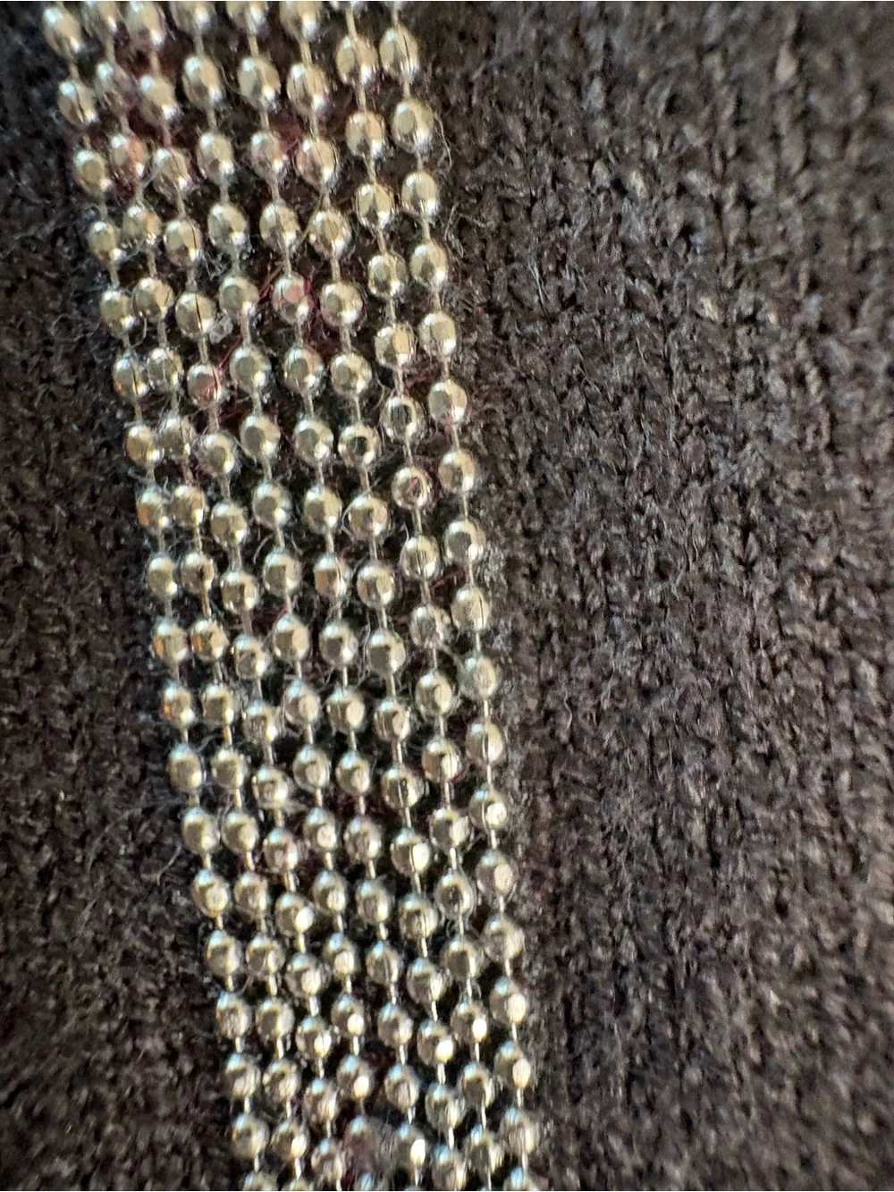 Chico's Caviar Lenzing/Cashmere Balloon Sleeve Sweater. Size Medium/Chico’s 1.